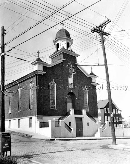 Saint Rocco’s Church (undated). Mike Savokinas Collection (MS0000.1274), Greater Pittston Historical Society, Pittston, PA.