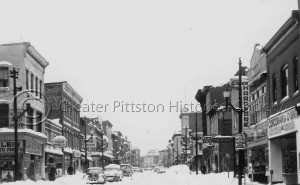 Main Street Pittston, c.1950. Mike Savokinas Collection (MS0349c), Greater Pittston Historical Society, Pittston, PA.